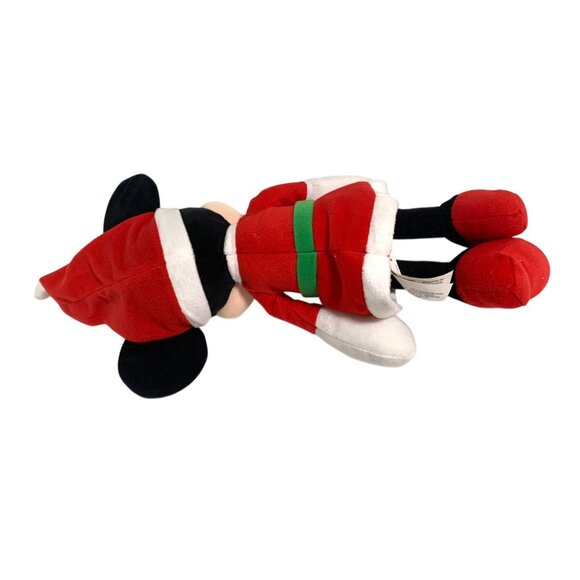 Disney Plush Minnie Mouse With Santa Hat Snowflake 12 in Tall Stuffed Doll Toy R - Picture 3 of 5
